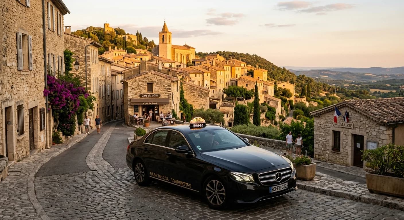 Taxi Mercedes France Taxi à Tourrettes dans le Pays de Fayence